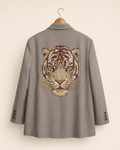 Blazer tigre gris